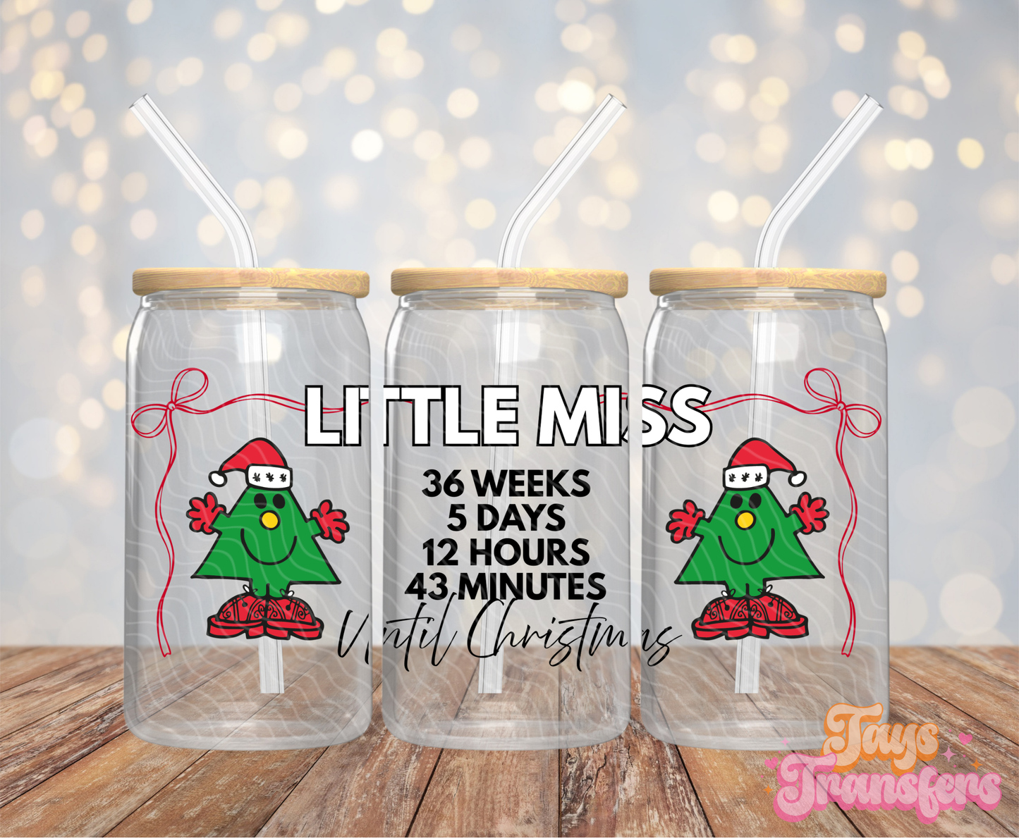 Christmas - 16OZ UV DTF Wrap