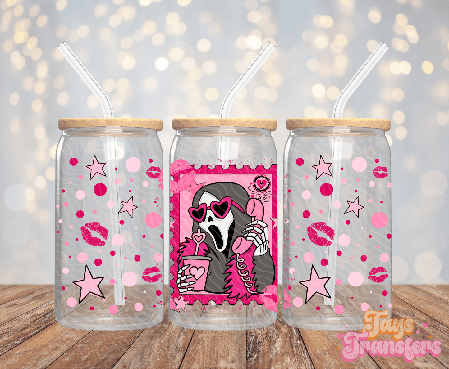 Ghost Stamp - 16OZ UV DTF Wrap