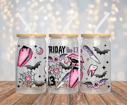 Friday The 13th - 16OZ UV DTF Wrap