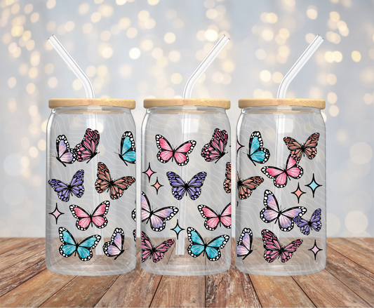 Butterflies - 16OZ UV DTF Wrap