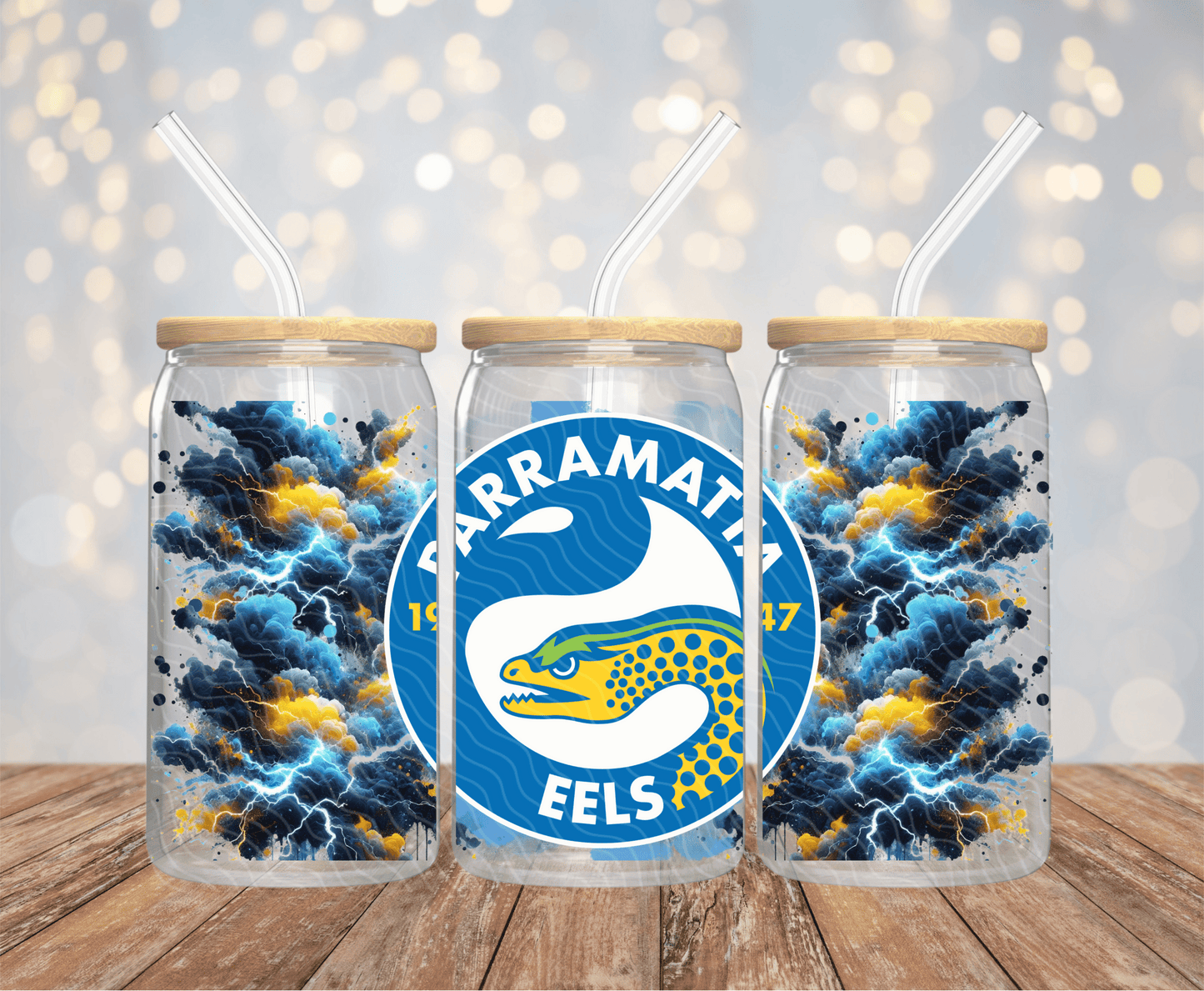 Eels - 16OZ UV DTF Wrap