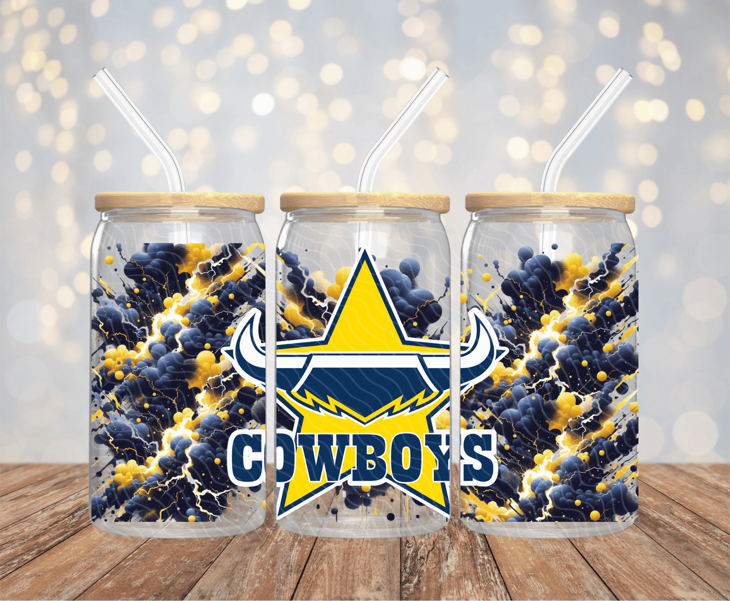 Cowboys - 16OZ UV DTF Wrap
