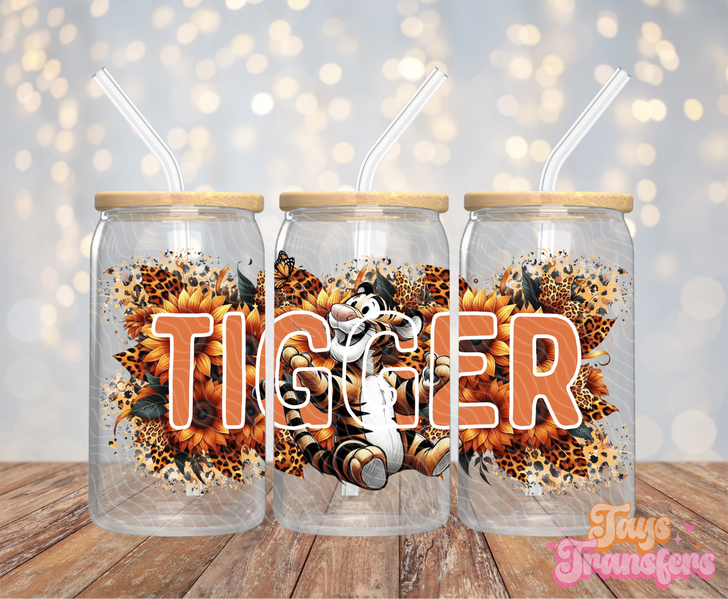 Tiger - 16OZ UV DTF Wrap