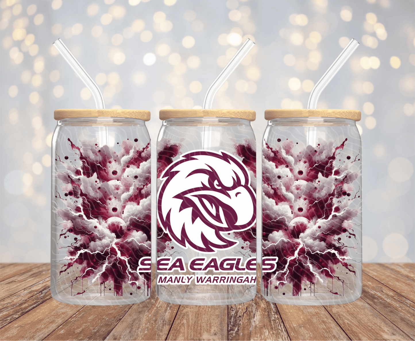 Sea Eagles - 16OZ UV DTF Wrap