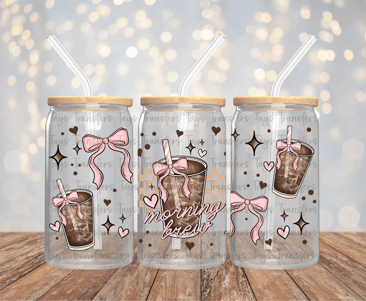 Morning Brew - 16OZ UV DTF Wrap