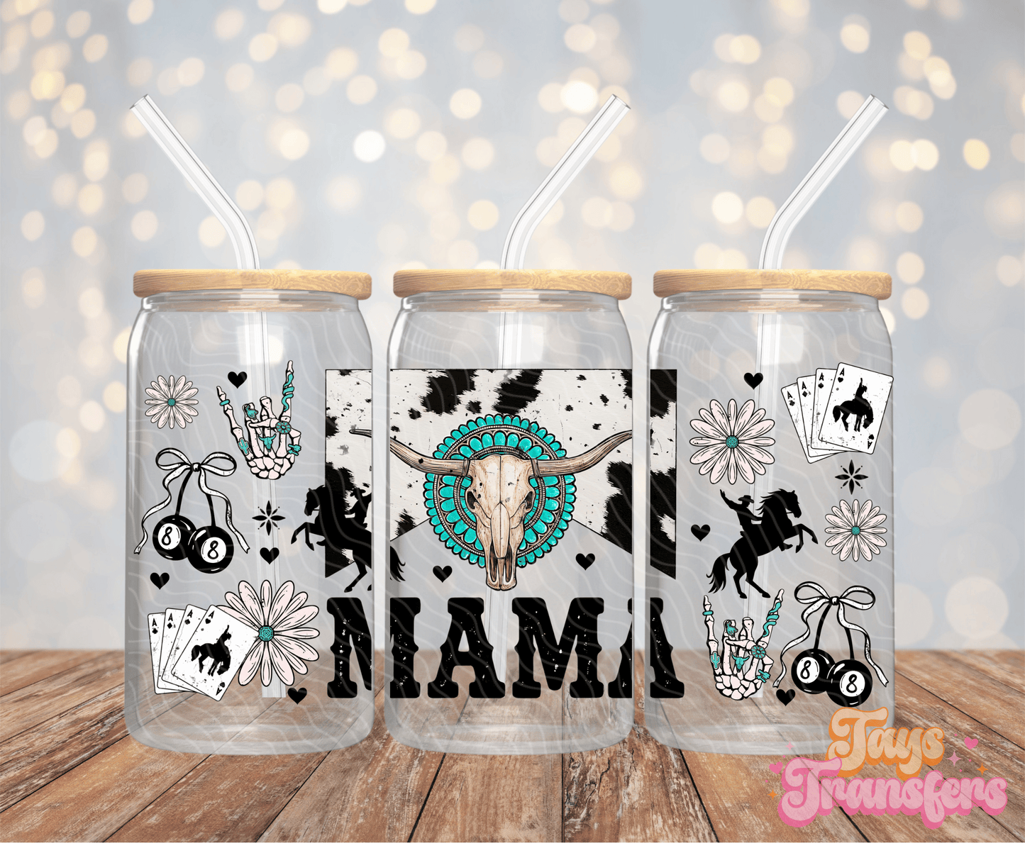 Mama - 16OZ UV DTF Wrap