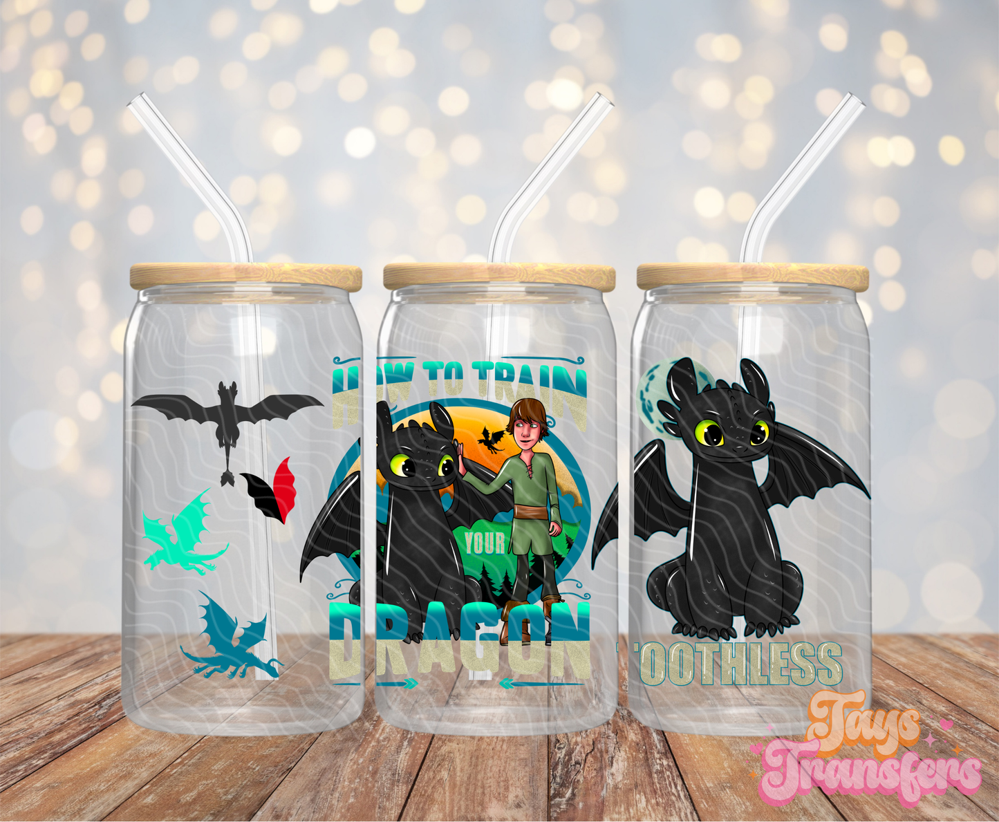 Toothless - 16OZ UV DTF Wrap