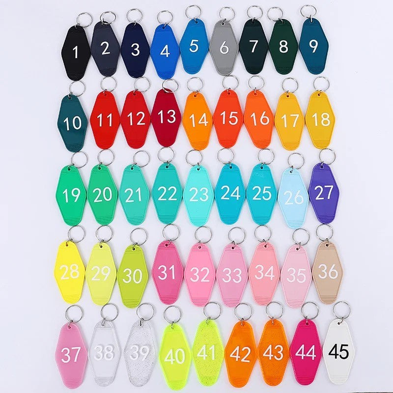Motel Keychain Blank