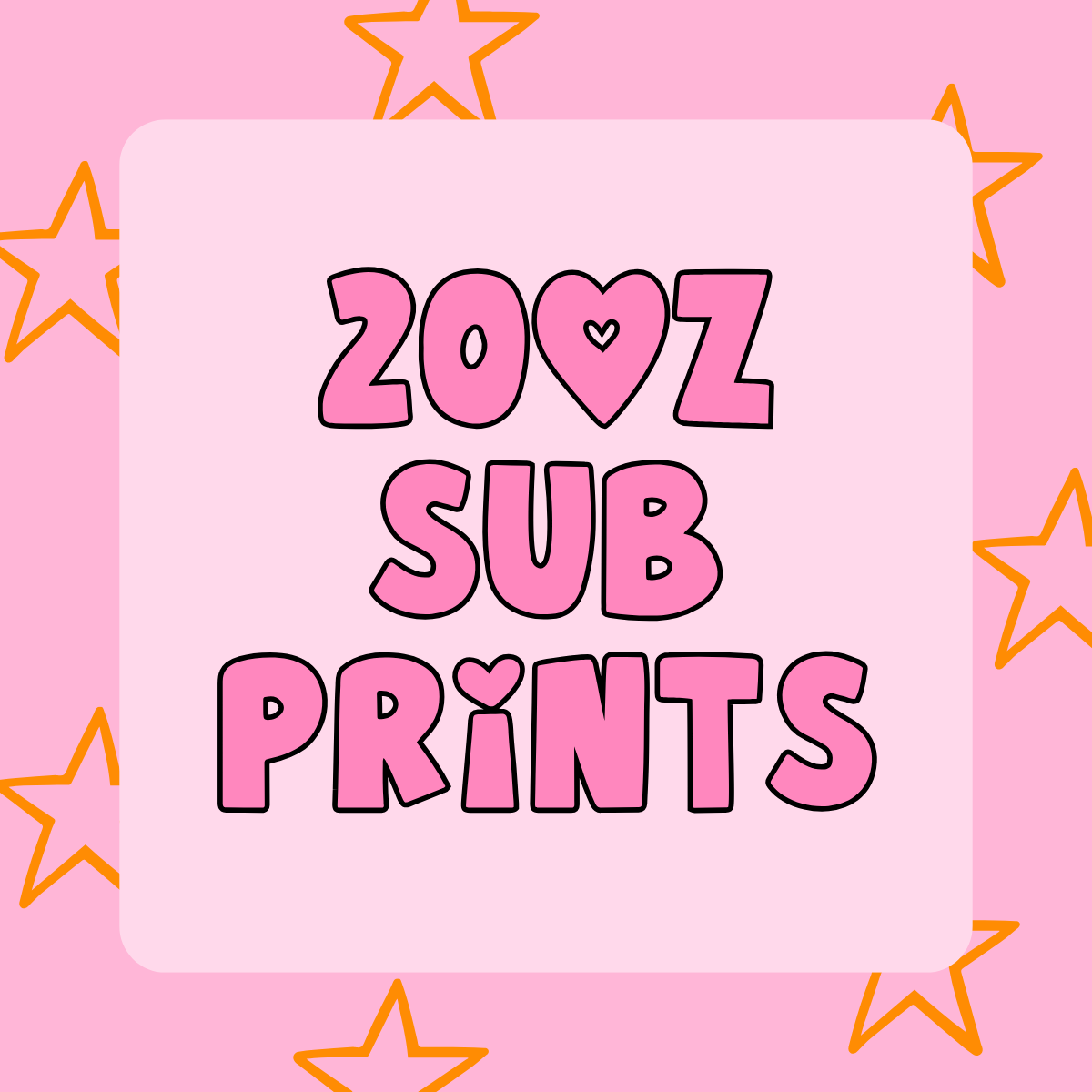 20oz Sub Prints