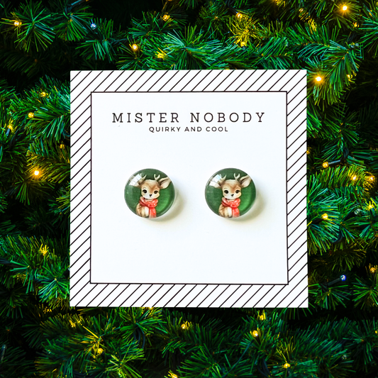 Reindeer - Stud Earrings
