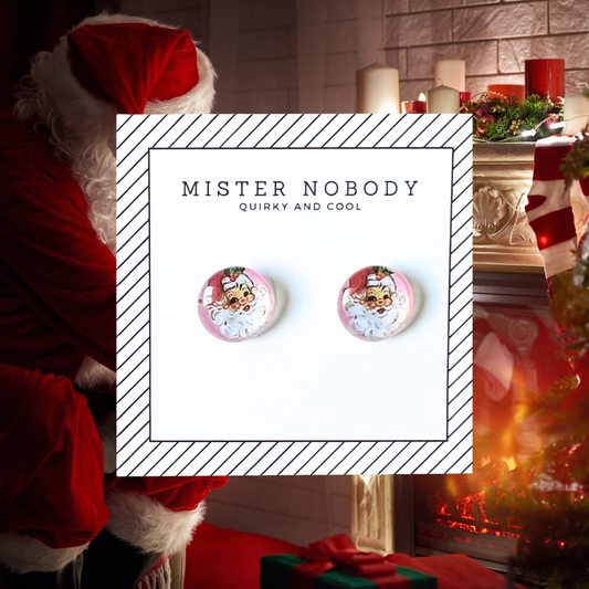 Santa - Stud Earrings
