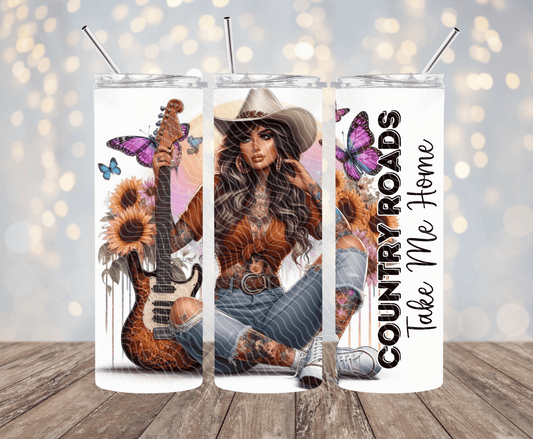 Country Roads - 20oz Sublimation Tumbler