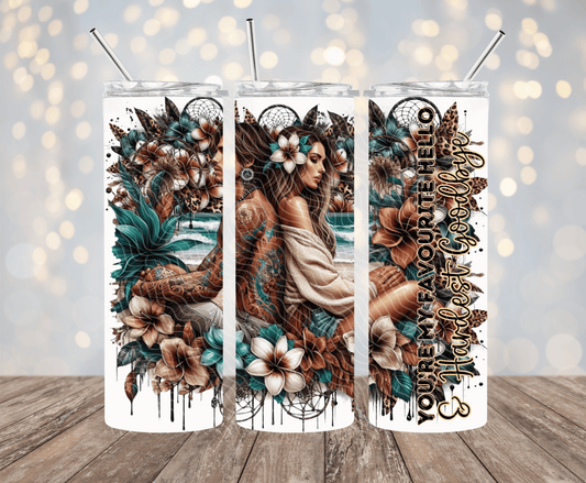 Favourite Hello - 20oz Sublimation Tumbler