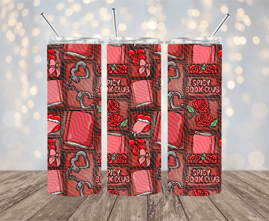 Spicy Book Club - 20oz Sublimation Tumbler