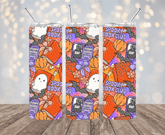 Spooky Book Club - 20oz Sublimation Tumbler
