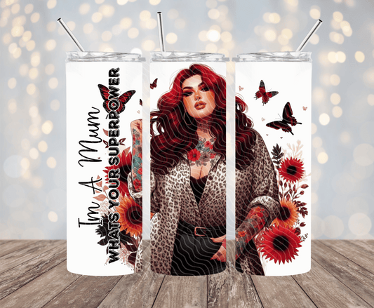 I'm A Mum - 20oz Sublimation Tumbler
