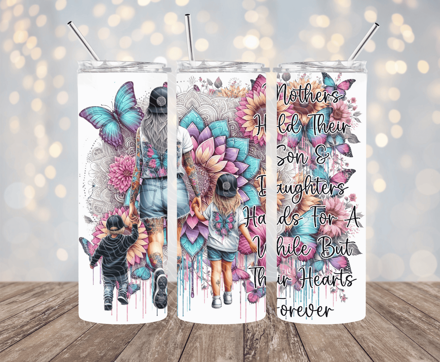 Mother Son Daughter - 20oz Sublimation Tumbler