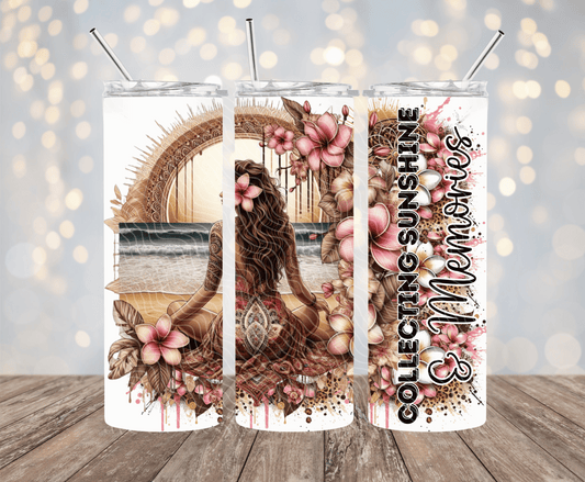 Collecting Sunshine & Memories - 20oz Sublimation Tumbler