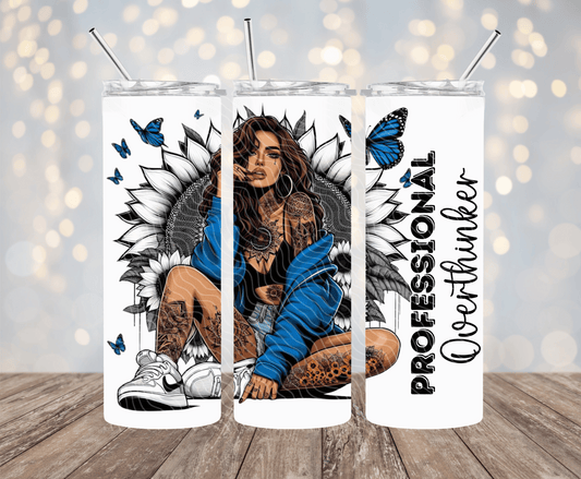 Professional Overthinker - 20oz Sublimation Tumbler