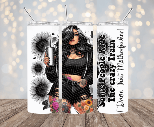 Crazy Train - 20oz Sublimation Tumbler