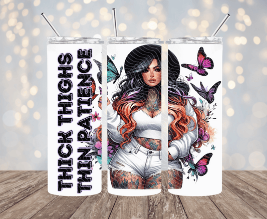 Thick Thighs - 20oz Sublimation Tumbler