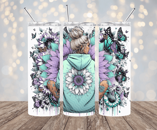 Pastel Girl - 20oz Sublimation Tumbler