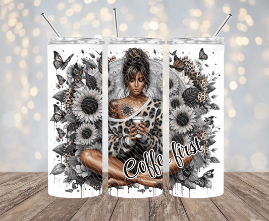 Coffee First - 20oz Sublimation Tumbler