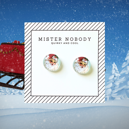 Santa - Stud Earrings