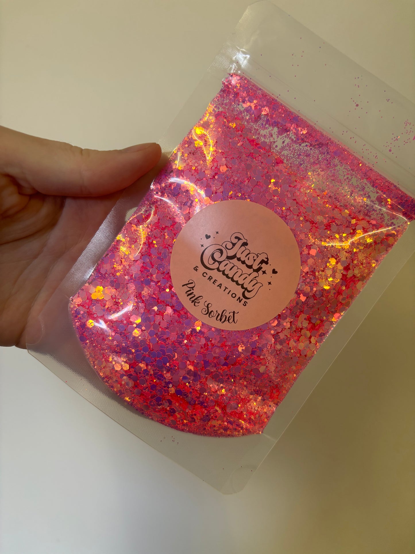 50g Glitter - Pink Sorbet
