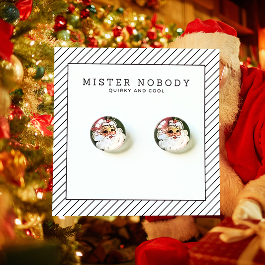Santa - Stud Earrings
