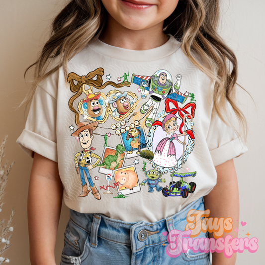 Woody Locket - Kids DTF Transfer