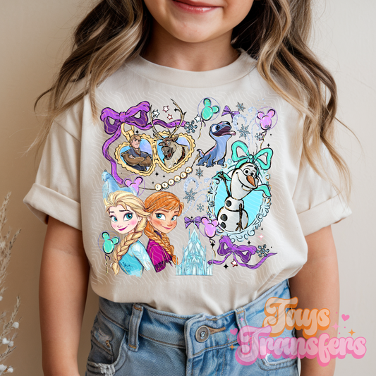 Froze Locket - Kids DTF Transfer