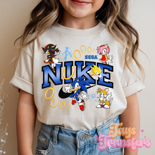 Hedgehog Nk - Kids DTF Transfer