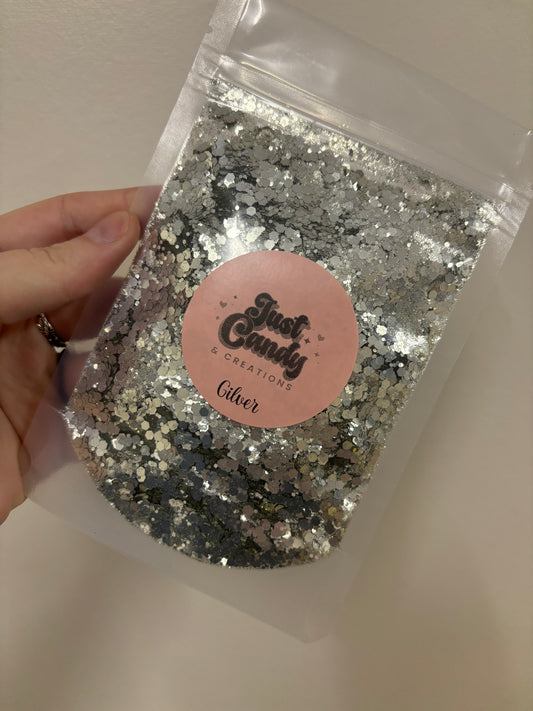 50g Glitter - Gilver