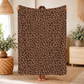 Leopard Print - Throw Blanket