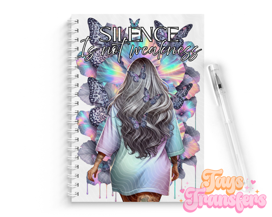 Silence Is Not Weakness - A5 Decal