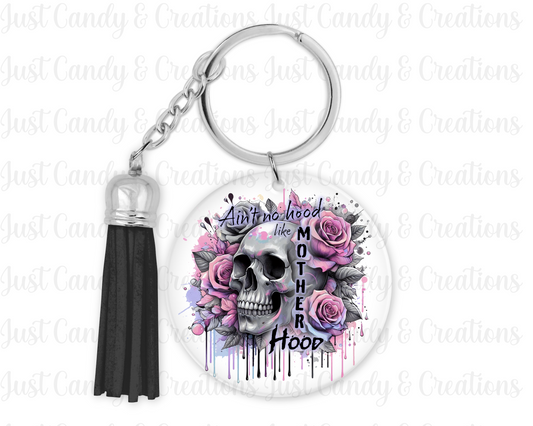 Ain't No Hood Like Motherhood - Keychain Decal