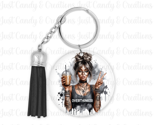 Overthinker - Keychain Decal