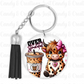 Highland Overstimulated Keychain Decal