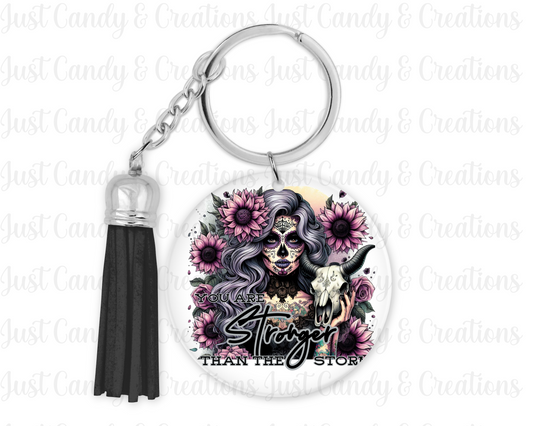 Stronger Than The Storm Keychain Decal