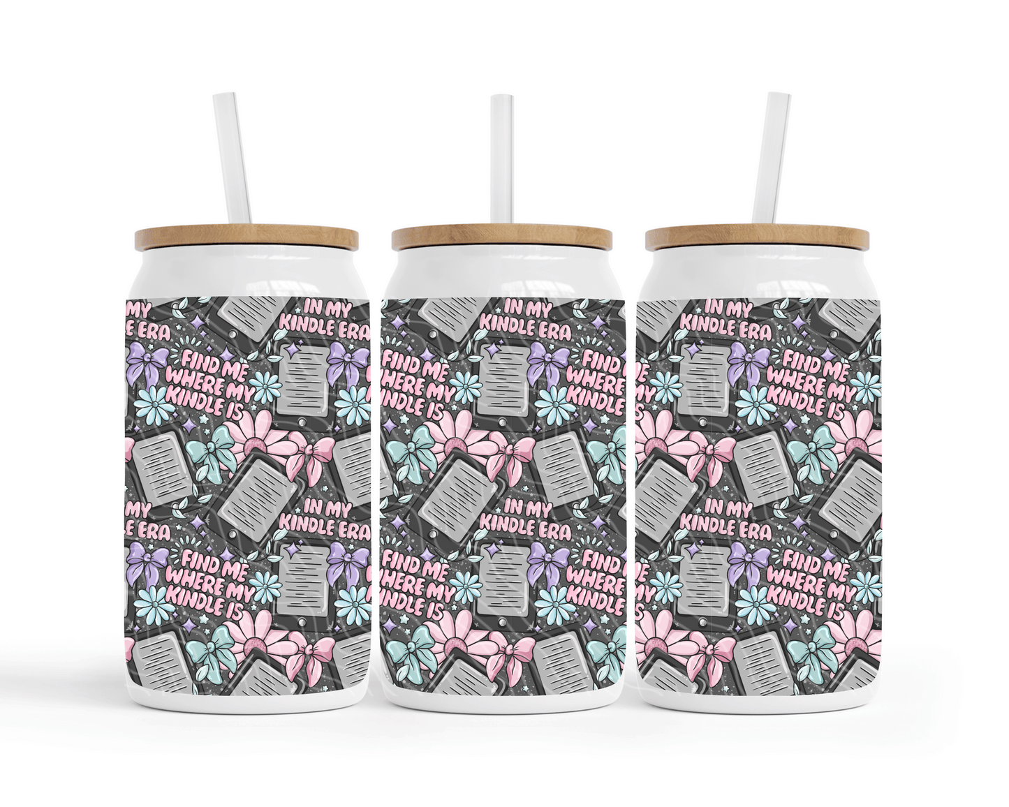 In My Kindle Era - 16oz Stainless Steel Sublimation Can
