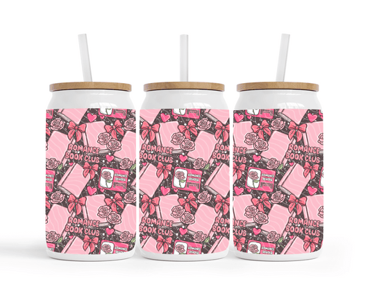 Romance Book Club - 16oz Stainless Steel Sublimation Can