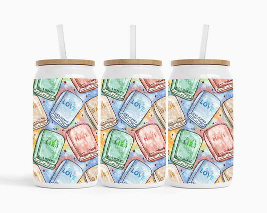 Twisted - 16oz Stainless Steel Sublimation Can