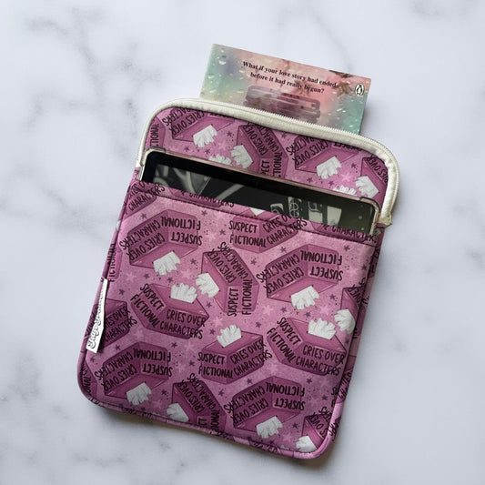 Fictional Characters Book Sleeve
