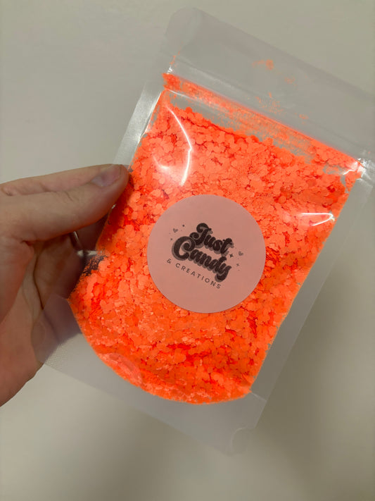 50g Glitter - Neon Orange