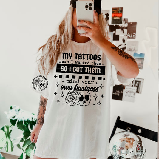 My Tattoos - DTF Transfer