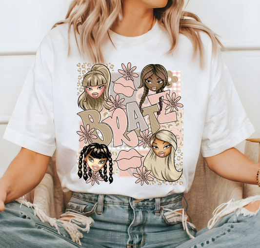 Dolls Floral - DTF Transfer