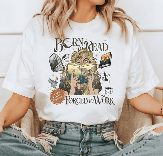 Born to Read Ravenhood - DTF Transfer