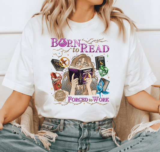 Born to Read Hunger - DTF Transfer