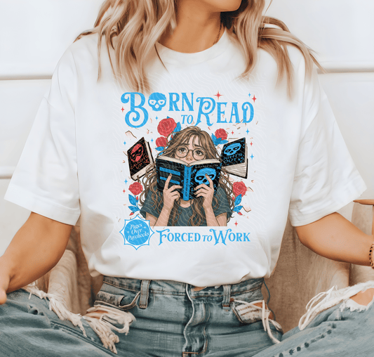 Born to Read Masks - DTF Transfer
